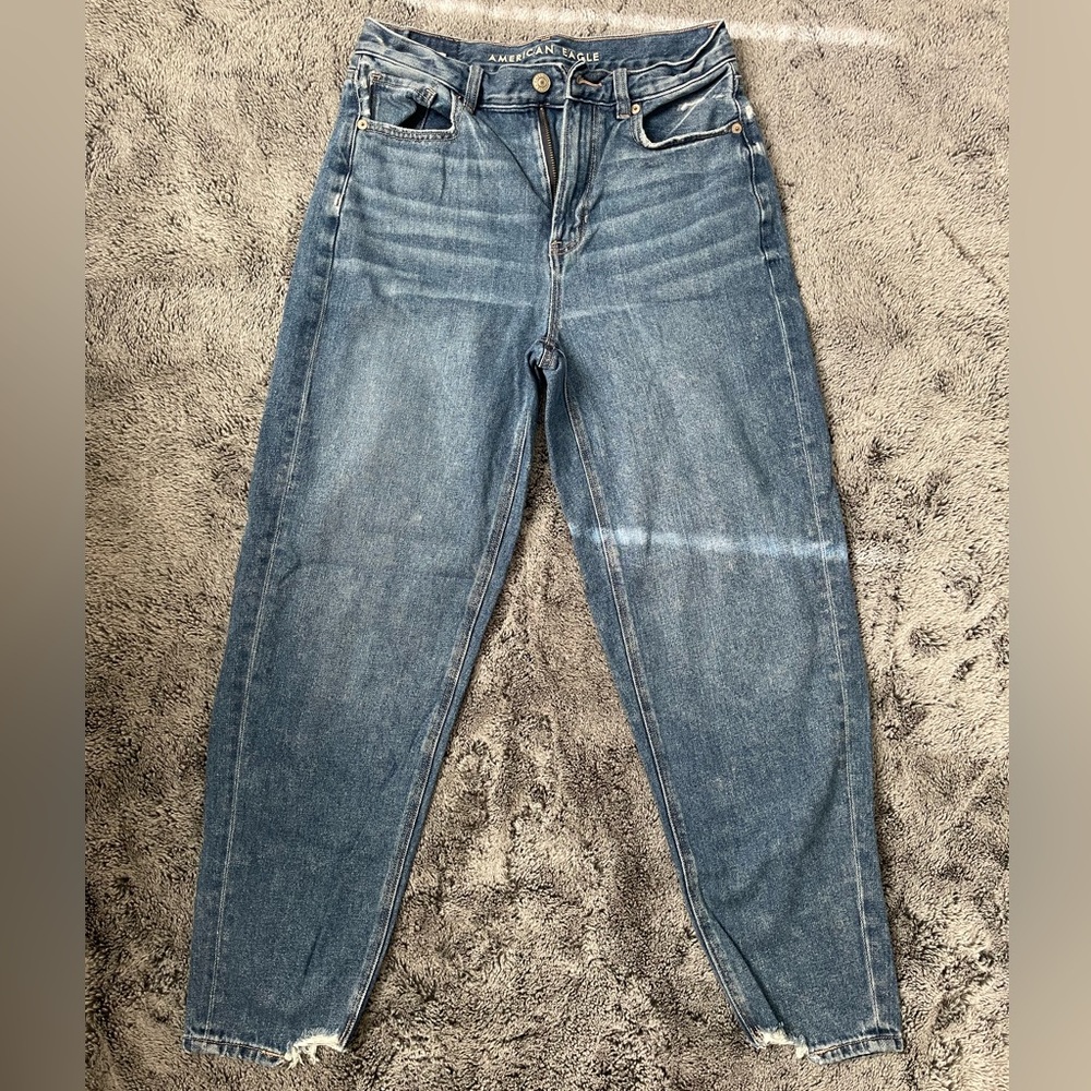 American Eagle Outfitters Blue Straight Leg Jeans